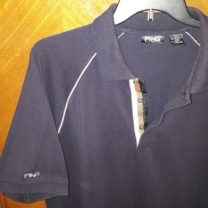 PING Golf Polo with tri-color placket 2XL